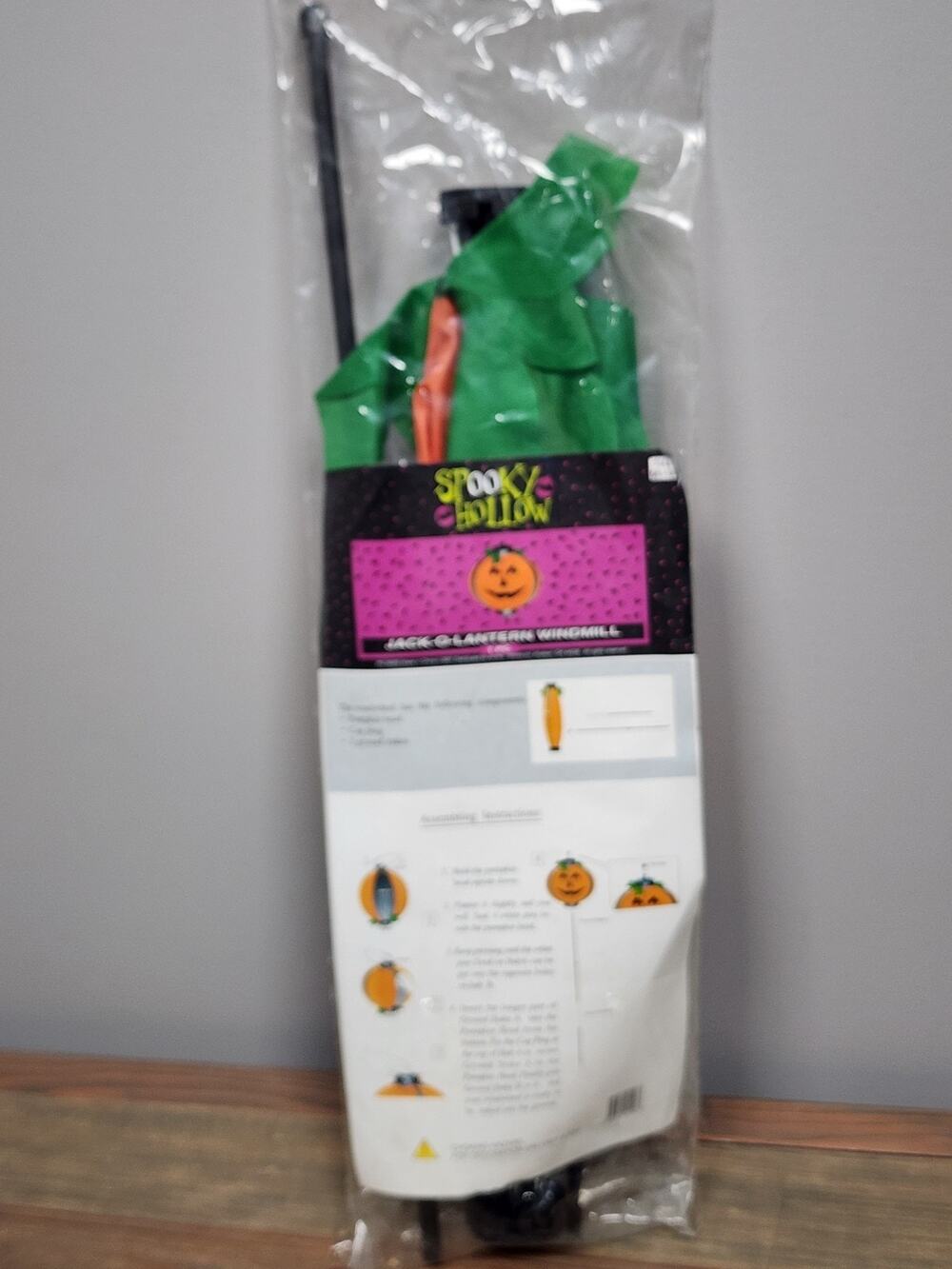 Vintage Jack O Lantern Windmill Spooky Hollow